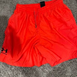 Under Armour Bright Red Sports Shorts